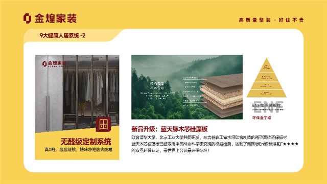 ng28南宫五一“好屋子”新国标启动 金煌家装九大安康人居体系赋能高品格室第新时(图2)